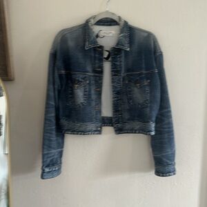 NWT Rag and Bone Cropped Miramar Trucker Jacket.